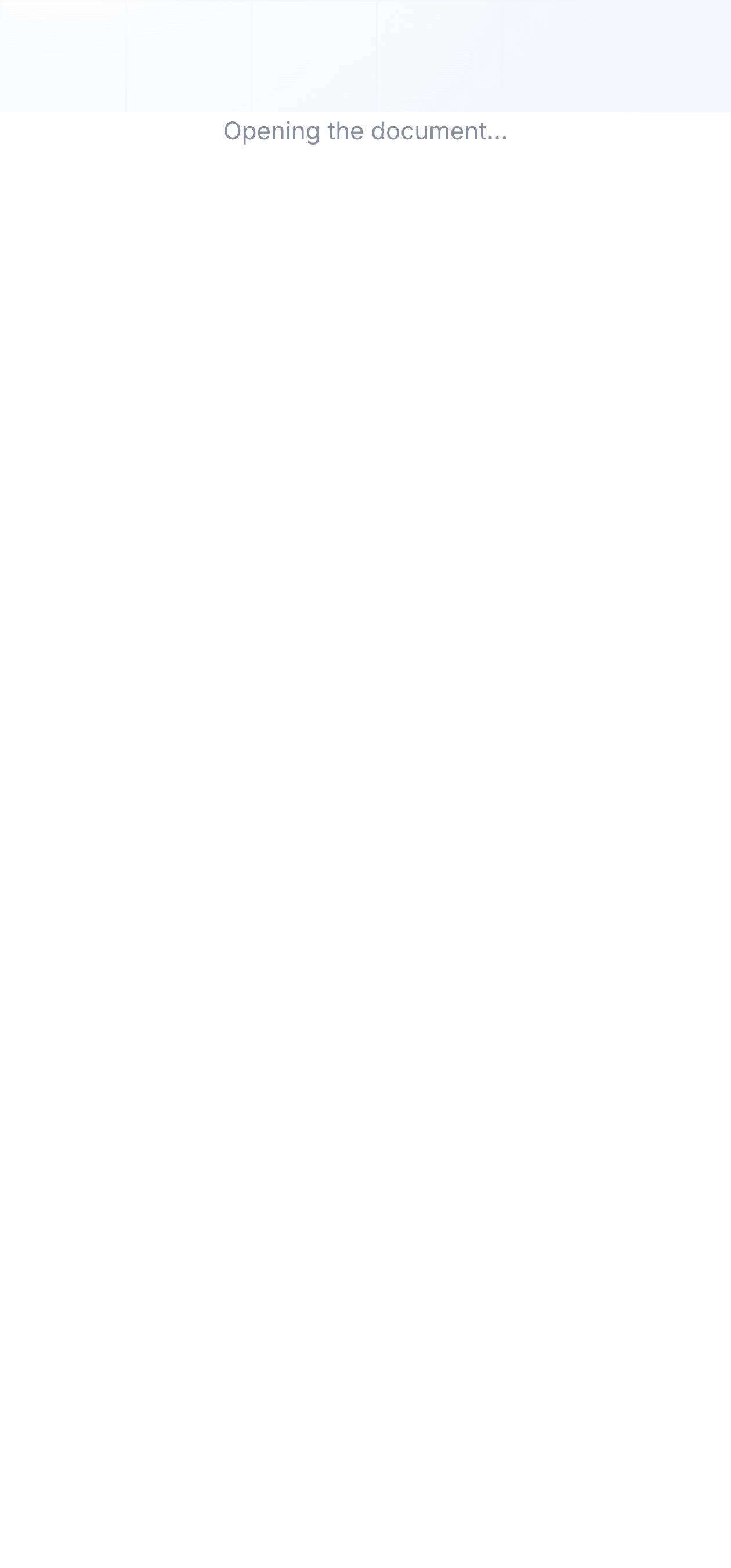 A document being signed on a phone over a secure link